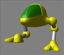 Pklad animovanho modelu